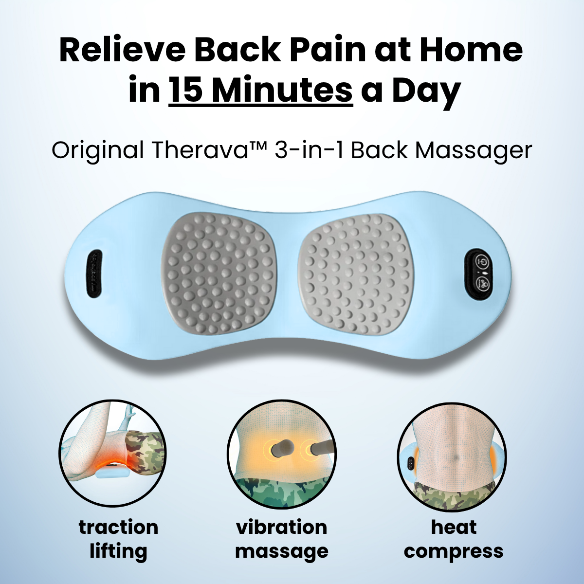 Original Healorie™ 3-in-1 Back Massager