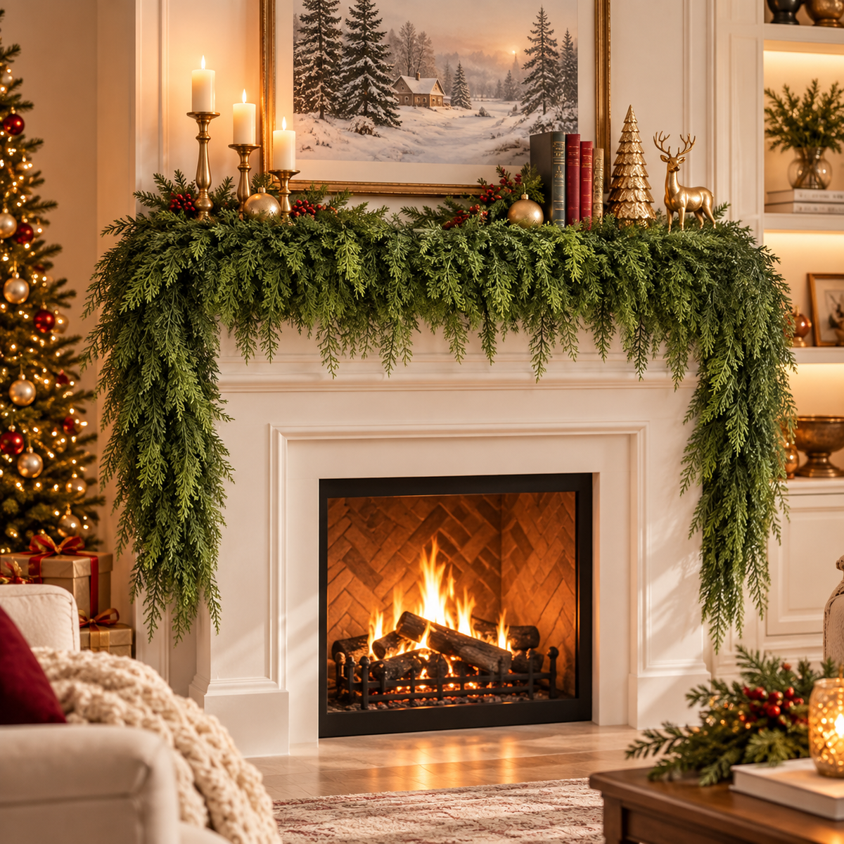 Healorie™ Lifelike Cedar Garland