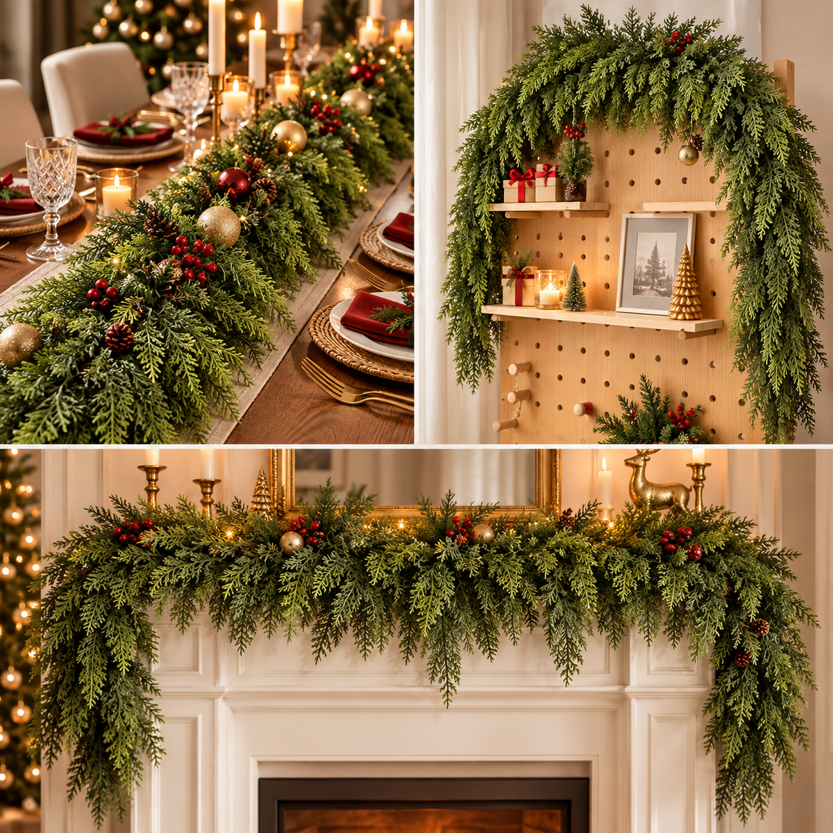 Healorie™ Lifelike Cedar Garland
