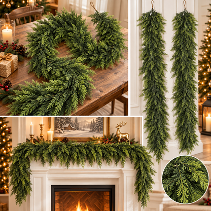Healorie™ Lifelike Cedar Garland